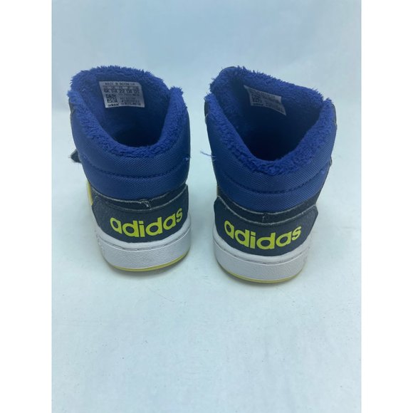 Adidas Boys toddlers Hoops 2.0 Black Basketball Shoes Sneakers Size 6K - Picture 4 of 10